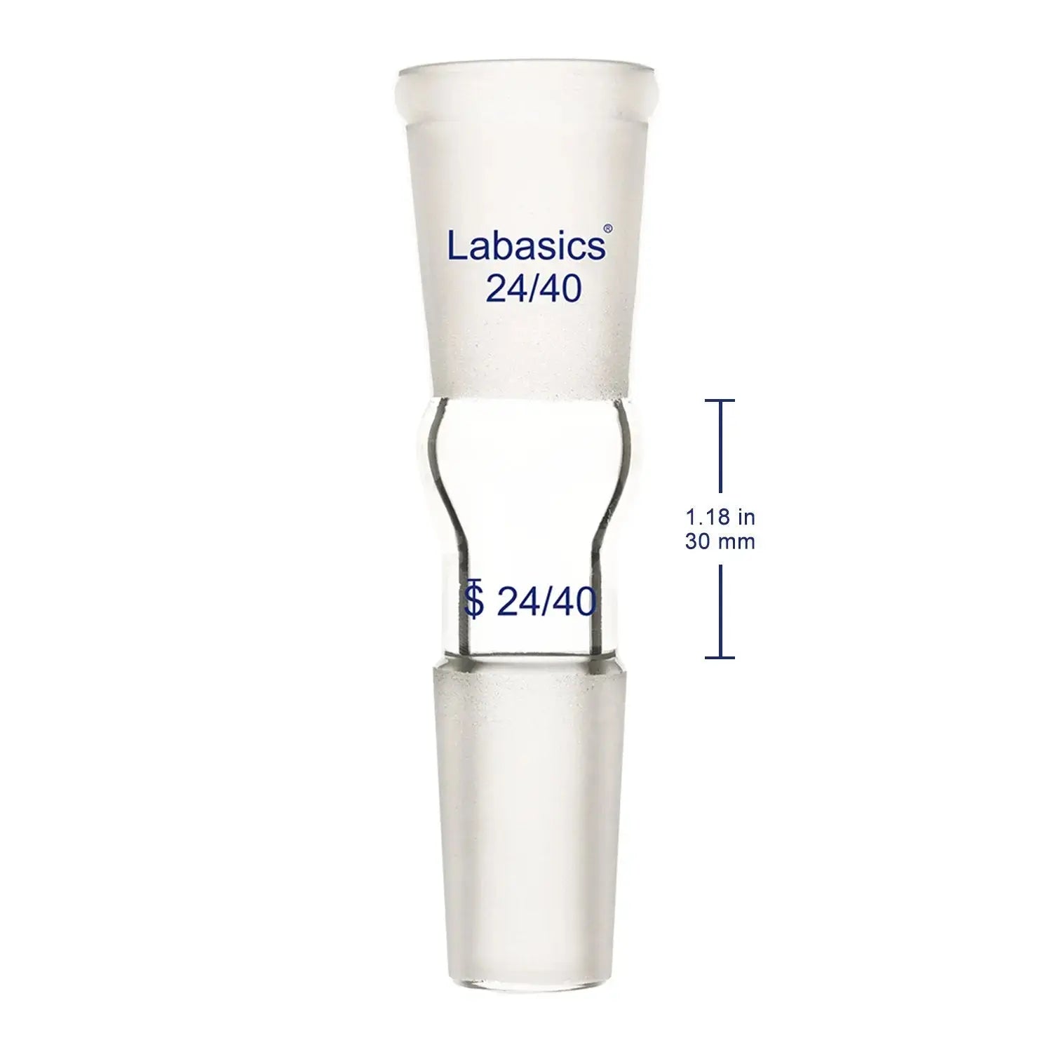 Glass Straight Connecting Adapter Labasics