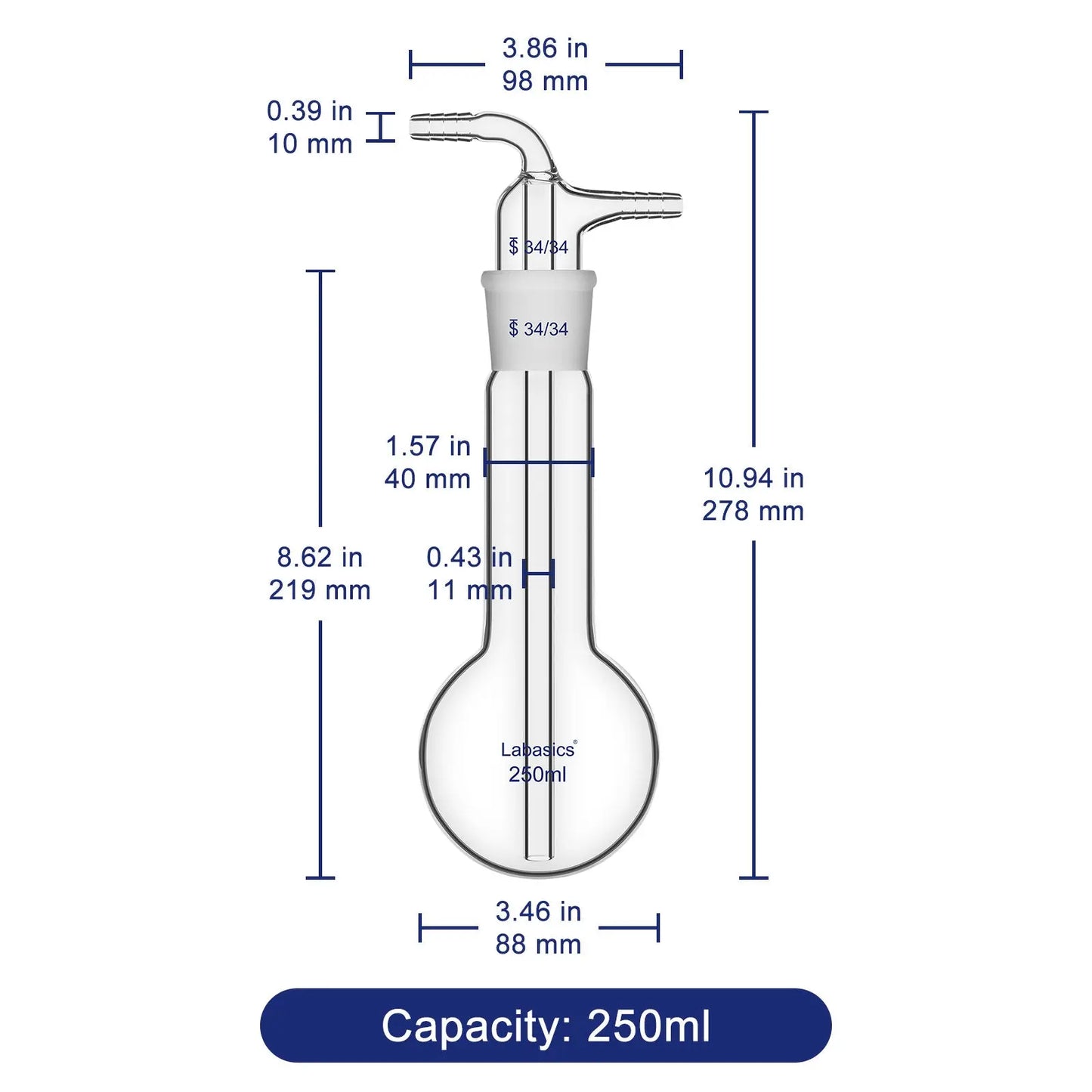 Split Structure Vacuum Cold Trap for Low-Temperature Solvent Recovery and Vacuum Distillation