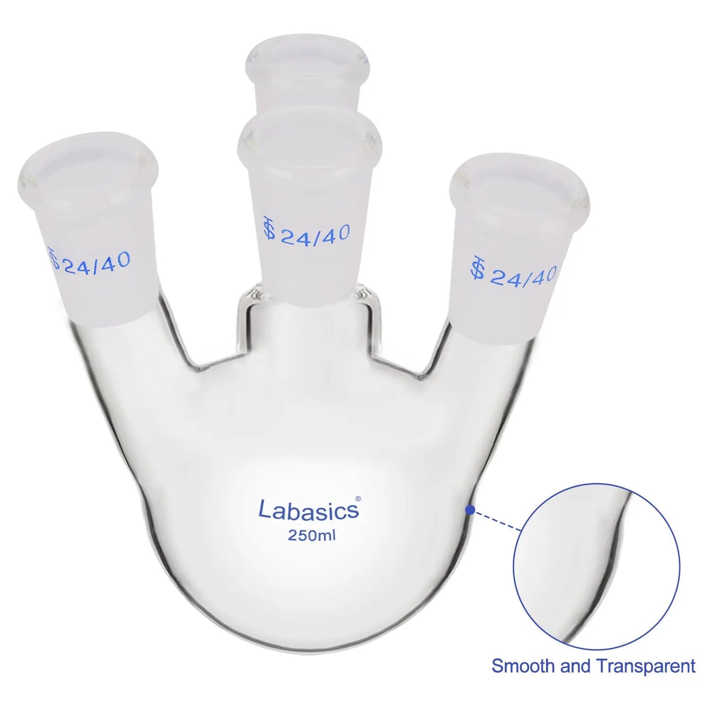 4 Neck Round Bottom Flask, 250-1000 mL Labasics