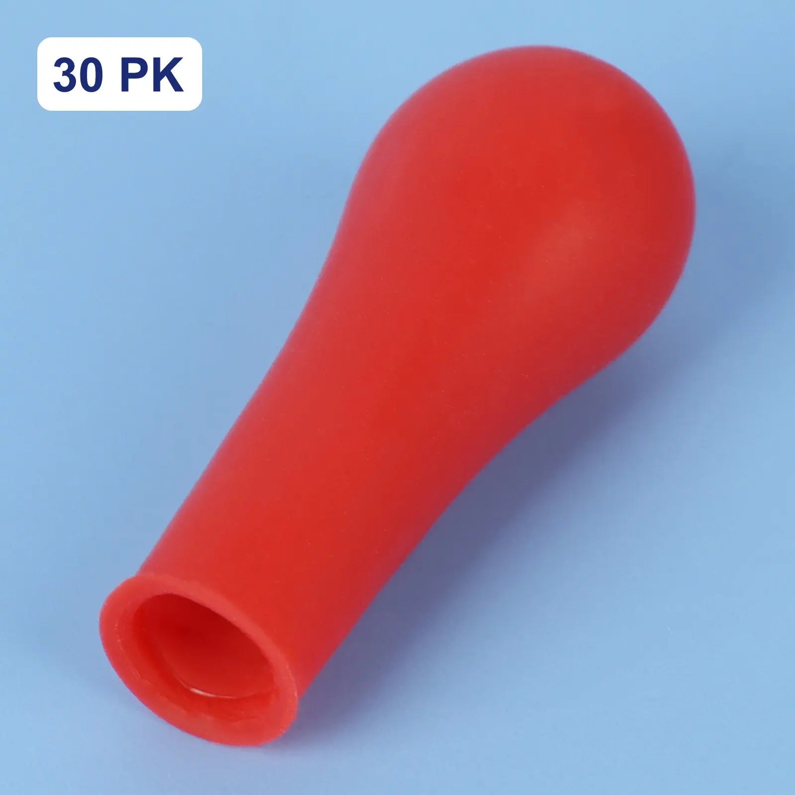 Rubber Pipette Bulb Caps, 30 Pack Labasics shop