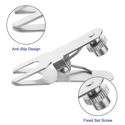 Stainless Steel Spherical Pinch Clamp, Size 12–28 Labasics