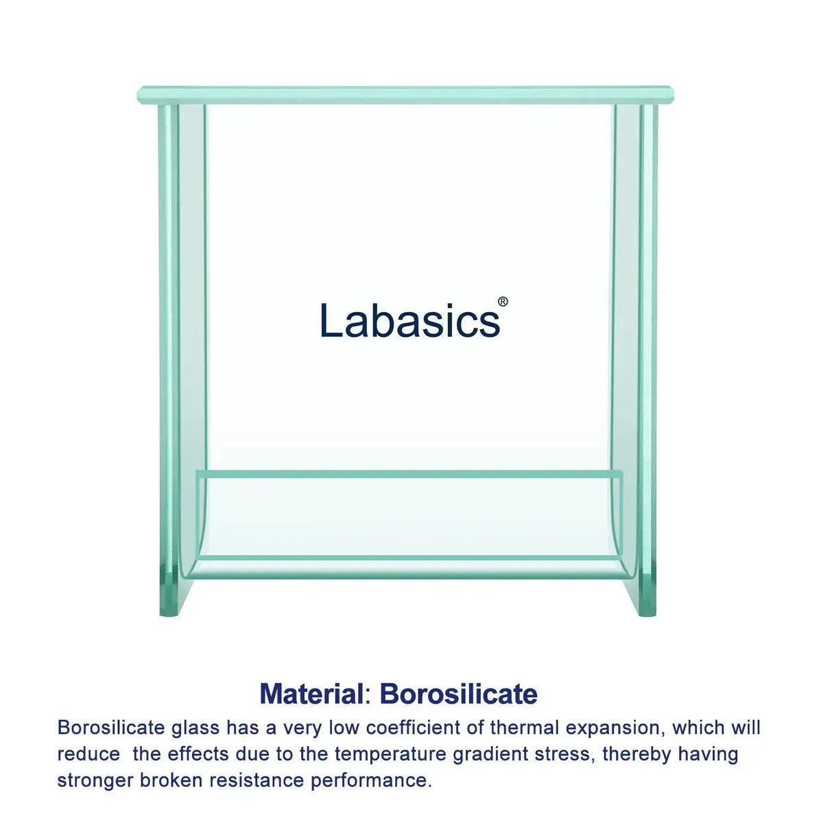 Glass Square TLC Developing Tank Labasics