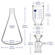 Vacuum Filtration Apparatus, 500-2000 ml Labasics