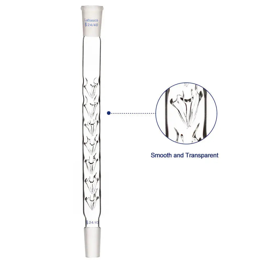 Vigreux Distillation Column,24/40 Joints, 200/300/400 mm Labasics