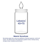 Weighing Bottle with Ground Stopper, Diameter 40-70 mm Labasics shop