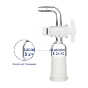 Vacuum Flow Control Adapter, Bent Hose Connection Labasics shop