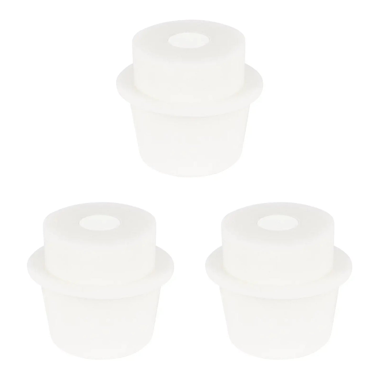 Silicone Stopper, with Detachable Glass Frit, 3/5 Pack Labasics