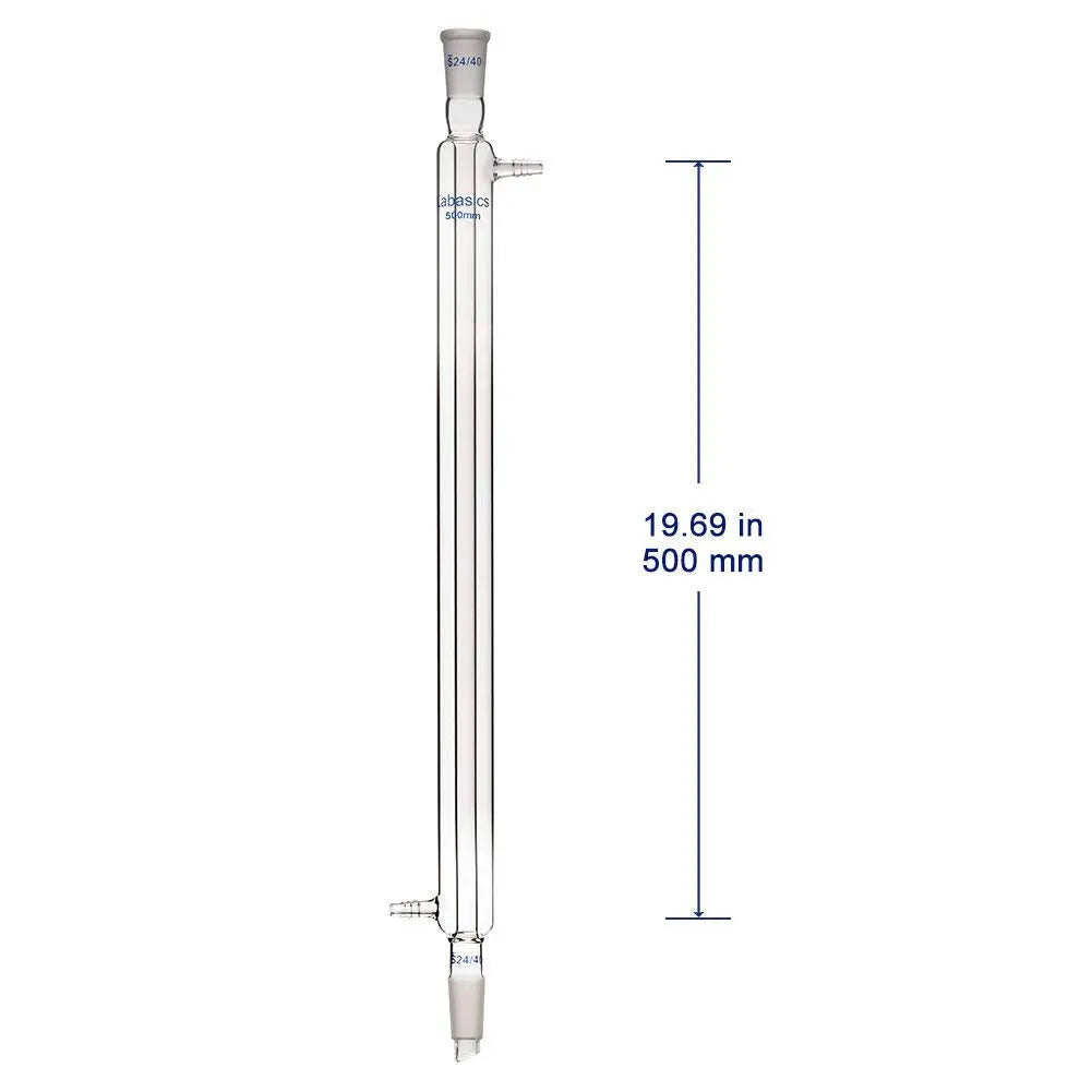 Glass Liebig Condenser, 24/40 Joint Jacket Length Labasics