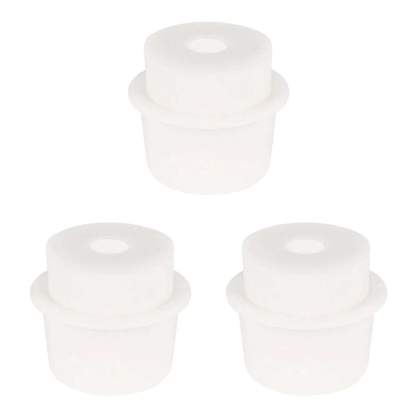 Silicone Stopper, with Detachable Glass Frit, 3/5 Pack Labasics