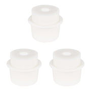 Labasics silicone stopper with detachable glass frit insert for laboratory sealing applications