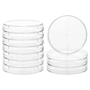 Plastic Petri Dishes, 10 Packs, 1-4 Compartments Labasics