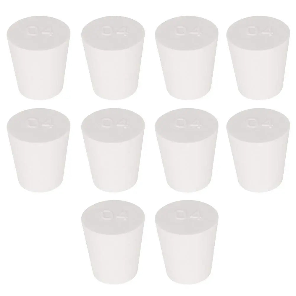 Solid Rubber Stoppers, White Labasics