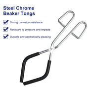 Laboratory Stainless Steel Beaker Tong, Clamps Labasics
