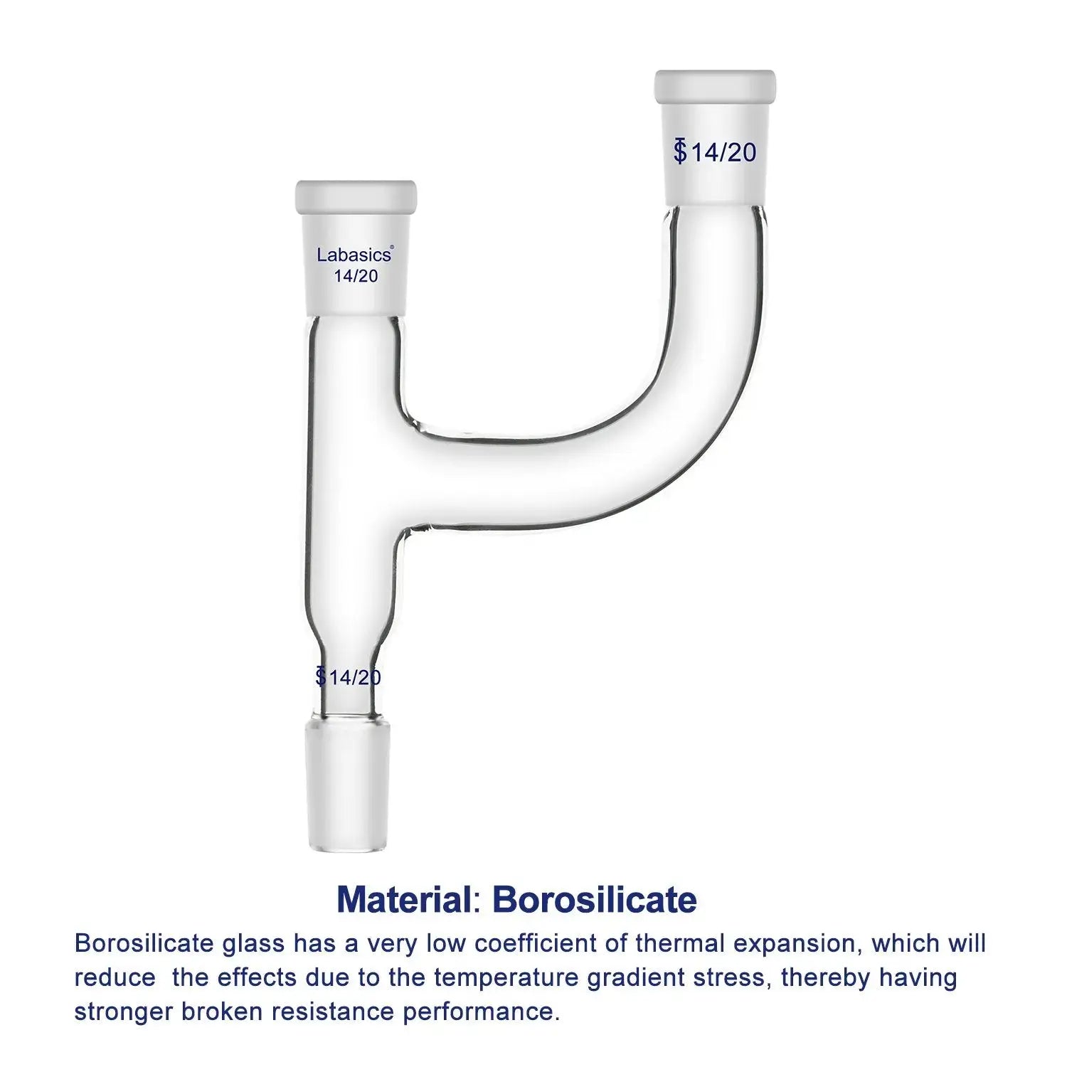 3 Way Claisen Distilling Adapter Labasics