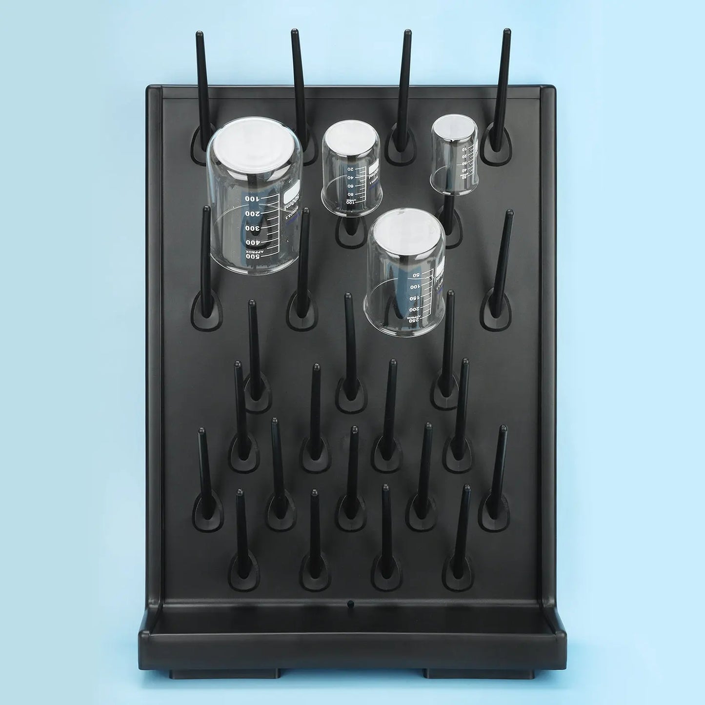 Drying Rack with 27 Detachable Pegs and Water Outlet Hose Labasics