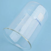 Beaker mouth detail, spoutless borosilicate glass with smooth edge