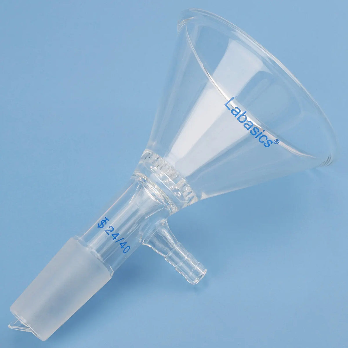 Triangular Shape with Glass Filter Plate, 24/40 Inner Joint Labasics