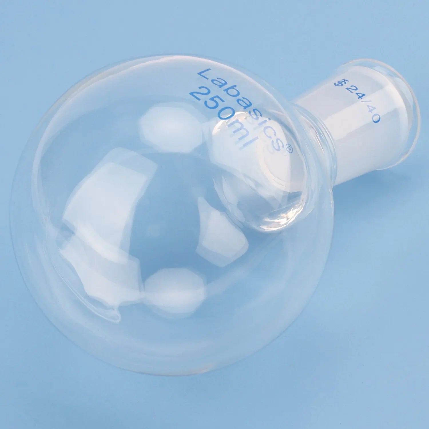 Glass Round Bottom Flask with 24/40 Standard Taper Outer Joint Labasics