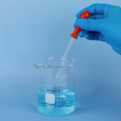 Red Silicone Pipette Caps, 10 Pack Labasics shop