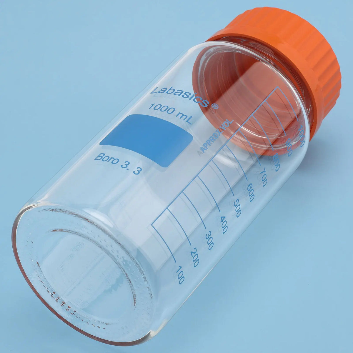 Laboratory Glass Storage Bottle Components and Cap Design Overview