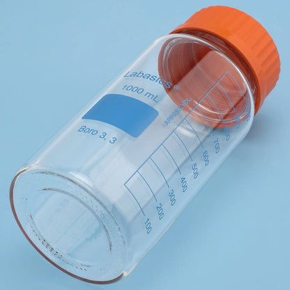 Laboratory Glass Storage Bottle Components and Cap Design Overview