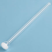 Laboratory Fritted Gas Diffusion Tube Showing Straight Tube Design and Glass Structure