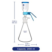 Vacuum Filtration Apparatus, 500-2000 ml Labasics