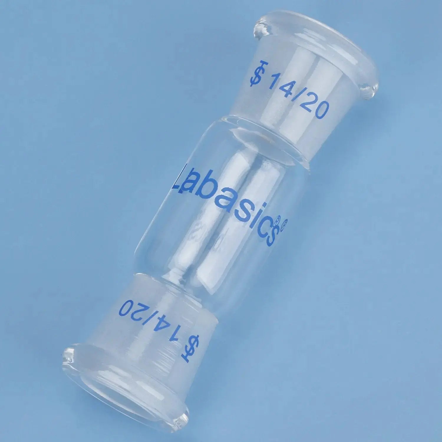 Borosilicate Glass Straight Connecting Adapter Labasics