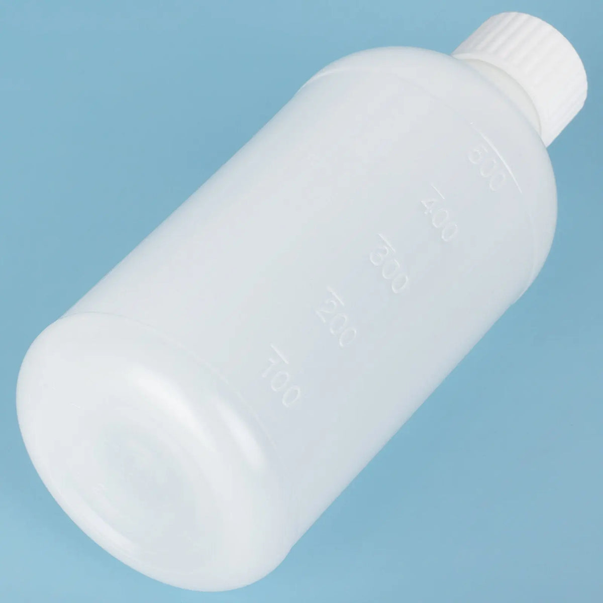 500 mL HDPE plastic reagent bottle with narrow mouth and screw cap