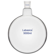 Round bottom flask, 5000 mL (5 L), 24/40 joint, borosilicate glass, extra large capacity for distillation and laboratory use