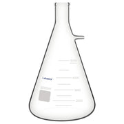 Filtering flask, 5000 mL (5 L), narrow mouth, borosilicate glass, extra large capacity for vacuum filtration and liquid handling
