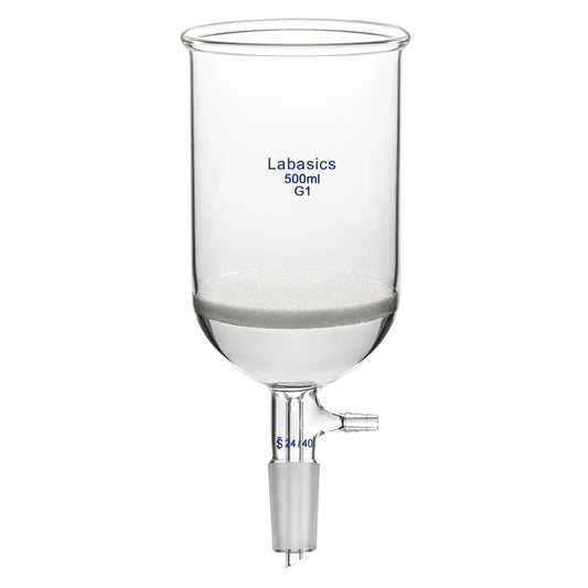 Buchner Filtering Funnel with Coarse Frit(G1), 24/40 Joint, 60-1000 mL Labasics