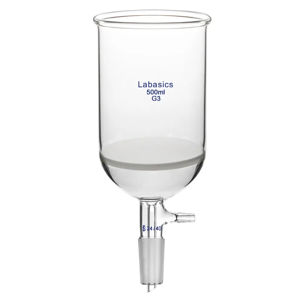 Buchner Filtering Funnel with Fine Frit (G3), 24/40 Joint, 60-1000 mL Buchner Funnels