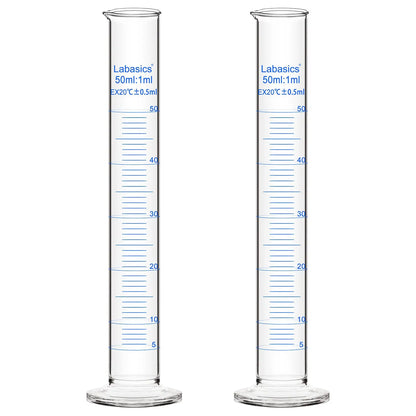 Measuring Cylinder, 10-250 mL, 2 Packs Labasics