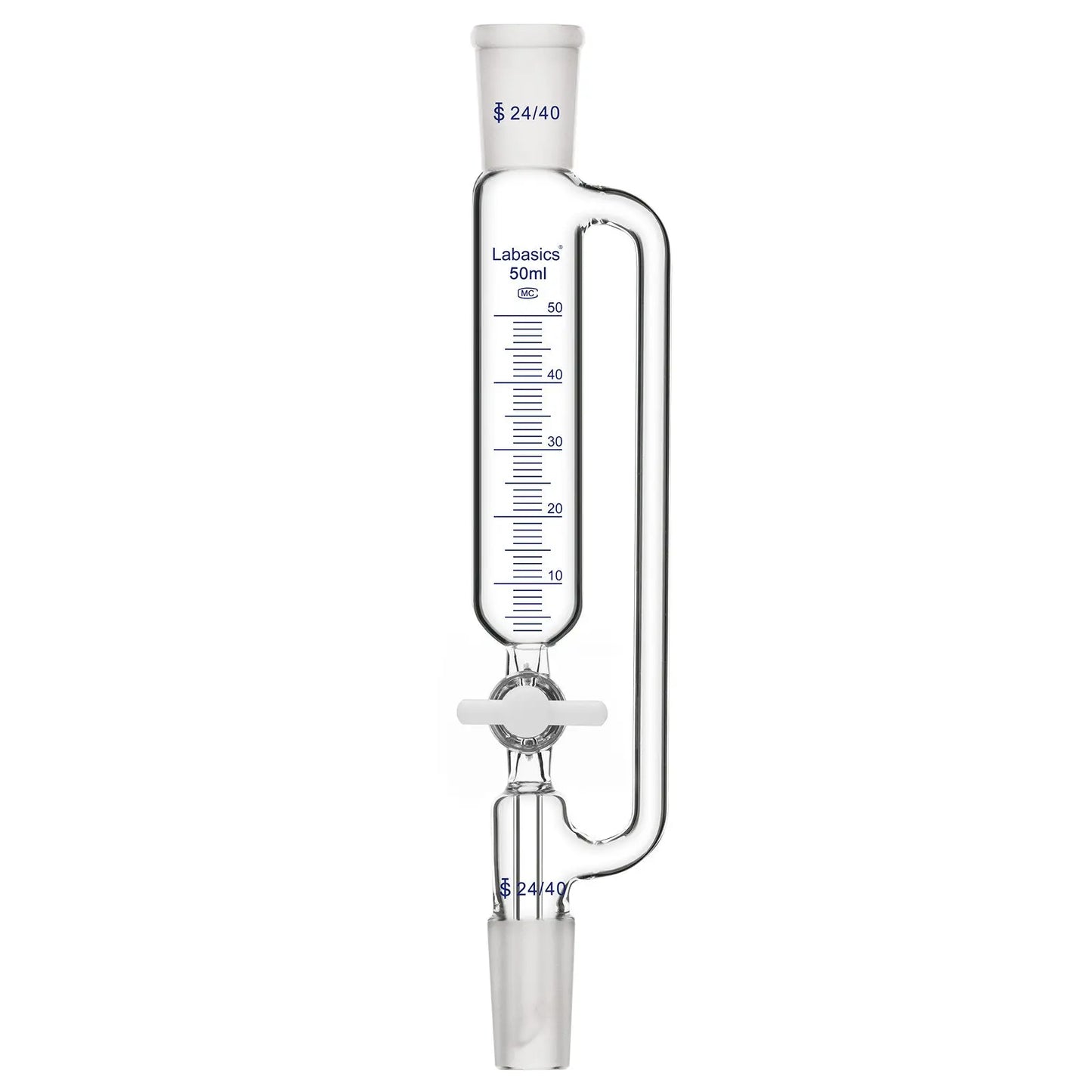 Graduated Pressure Equalizing Addition Funnel, 50-100 mL Labasics