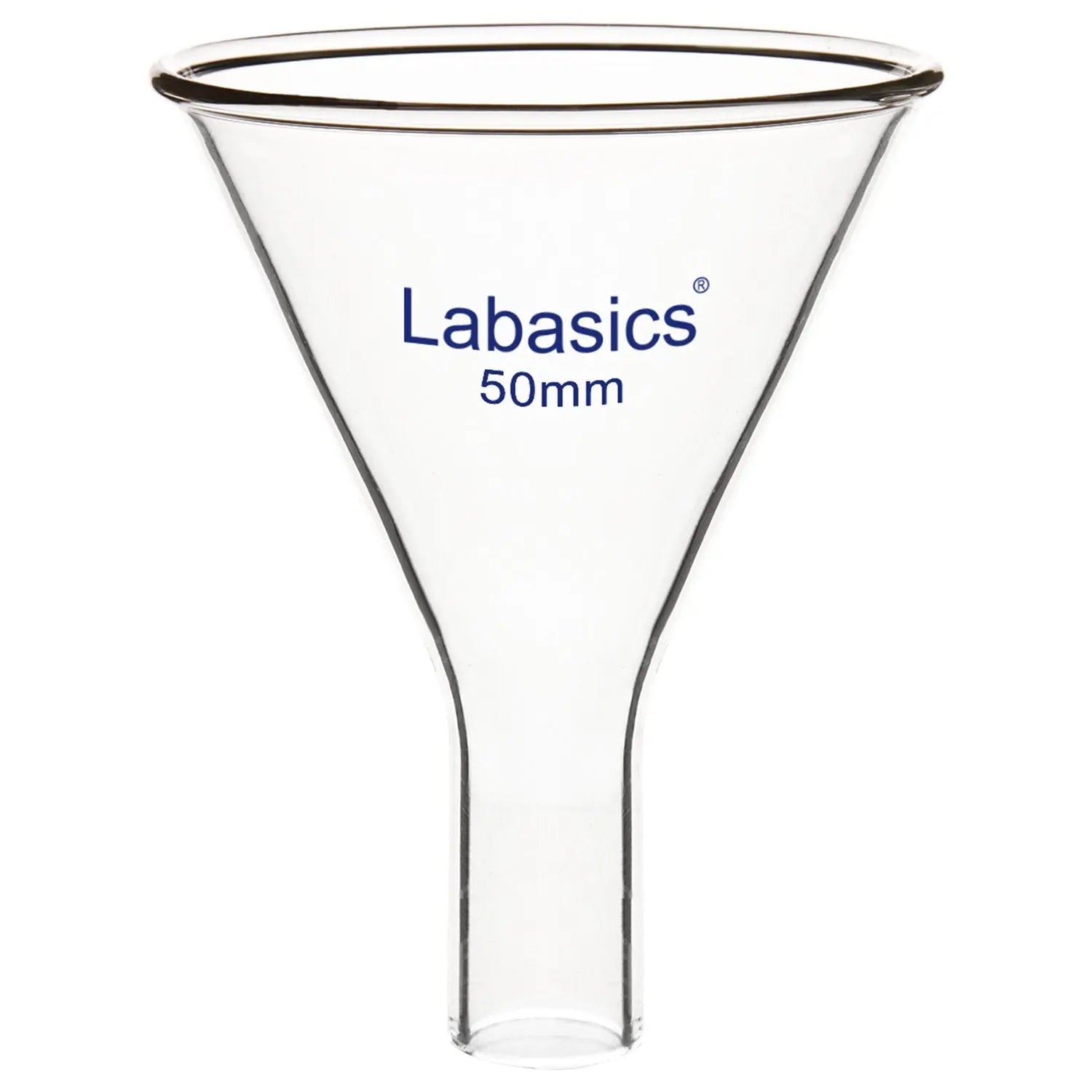 Powder Funnels Glass Design with Short or Oblique Stems for Solid ...