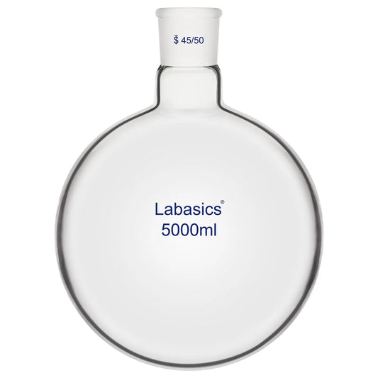 large round bottom flask 5l 45/50 joint borosilicate glass