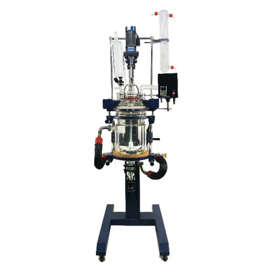 Labasics 5-liter dual-function jacketed reactor with stirring motor
