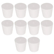Solid Rubber Stoppers, White Labasics