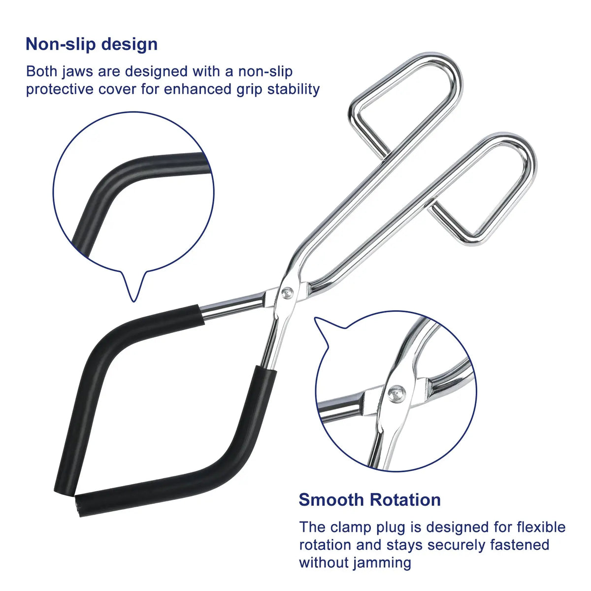 Laboratory Stainless Steel Beaker Tong, Clamps Labasics
