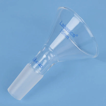 Glass Oblique Powder Funnel Labasics