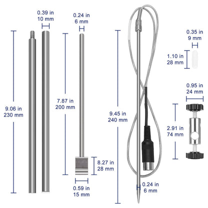 Digital Magnetic Stirring Heating Mantle with Temperature Probe, 250-1000 mL, RT-300℃, 20-1200 RPM Labasics