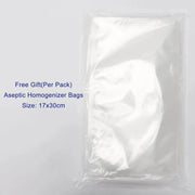 Packing list and free gift: Aseptic Homogenizer Bags (17x30 cm) included per pack