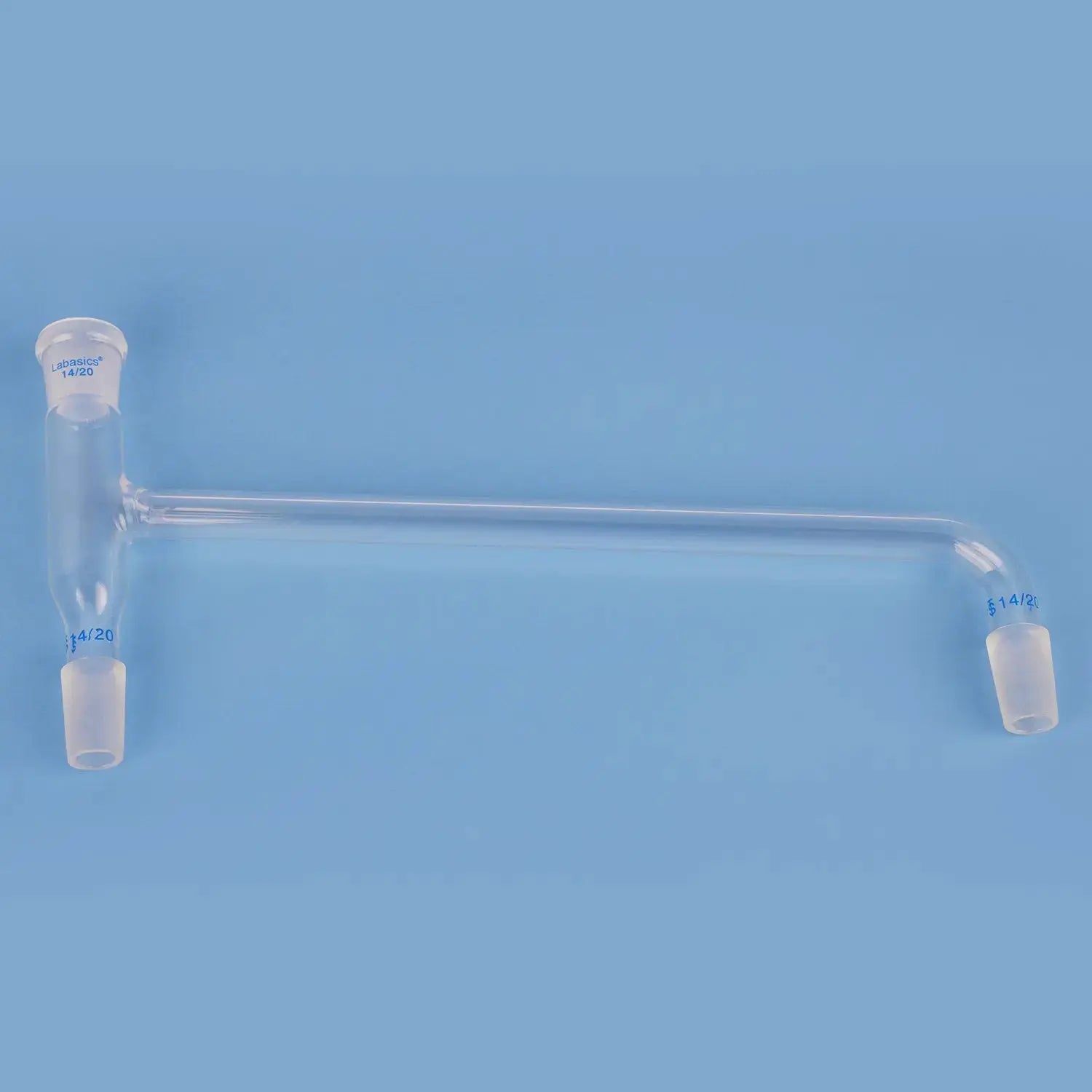 75 Degree Bent Glass Distilling Adapter Labasics