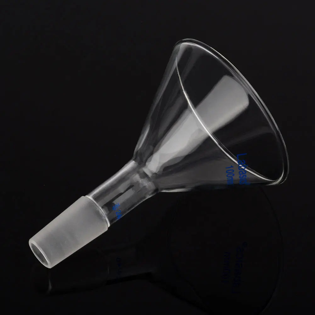 Glass Short Stem Powder Filter Funnel with 24/40 Inner Joint Labasics