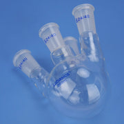 4 Neck Glass Round Bottom Boiling Flask, 24/40 Standard Taper Outer Joint, 250/500/1000 mL Labasics