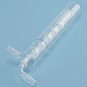 Laboratory distillation system integrating spherical vacuum cold trap bubbler with glassware setup
