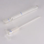 Glass Vacuum Cold Trap, 10 mm Serrated Hose, 200 mm Length Below with 24/40 Joint Labasics
