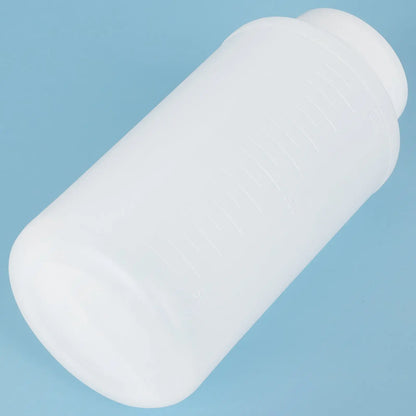 1000 mL HDPE plastic reagent bottle with wide mouth and screw cap