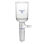 Büchner filtering funnel, 60 mL, coarse frit 80–120 μm, 24/40 joint, borosilicate glass, for fast vacuum filtration